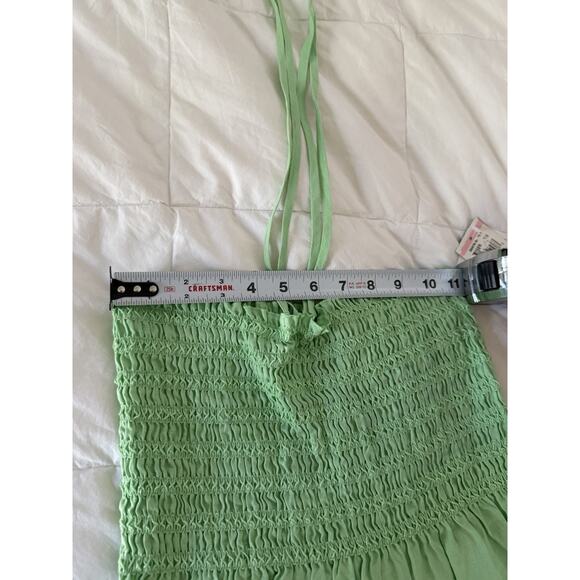VTG Inc International Concepts Green Tube Tank Top Halter Boho Y2K NWT Sz 10 - Picture 4 of 5